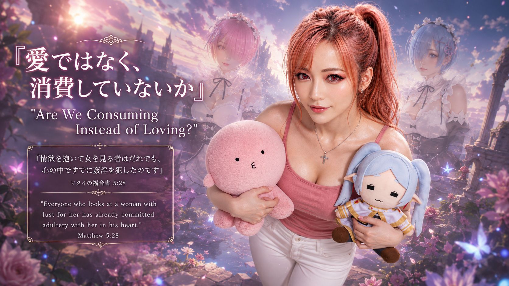 『愛ではなく、消費していないか / Are We Consuming Instead of Loving?』English below👇️ の投稿画像