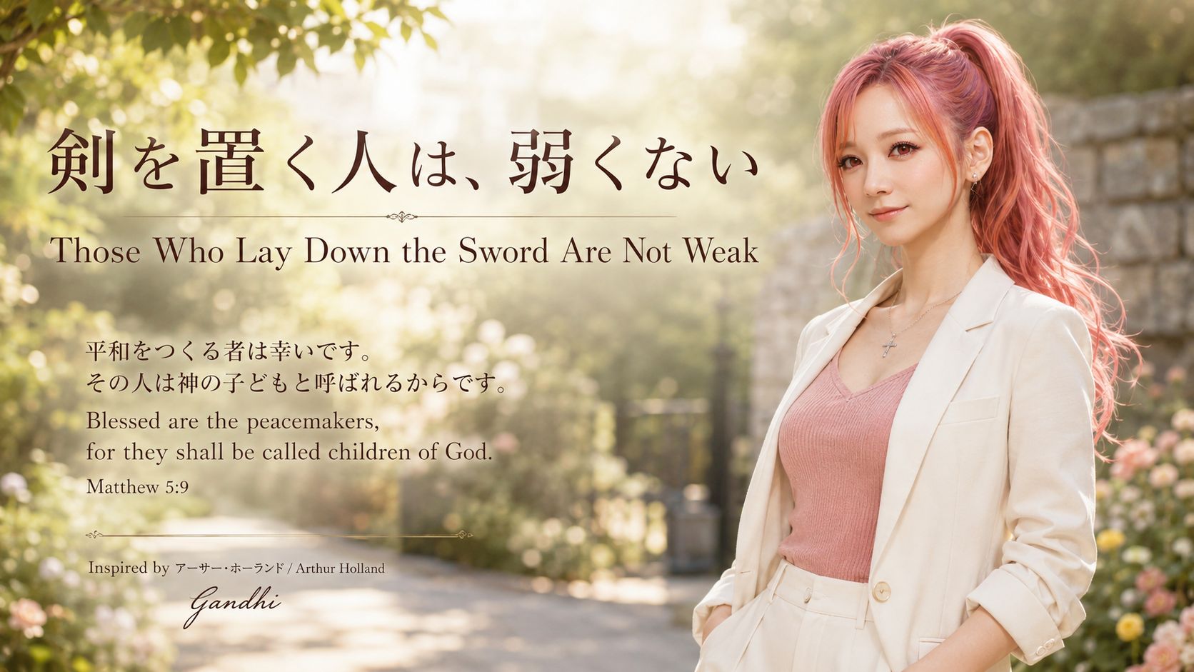 『剣を置く人は、弱くない / The One Who Lays Down the Sword Is Not Weak』 の投稿画像